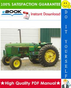 John Deere 60 Series Tractor Service Repair Manual