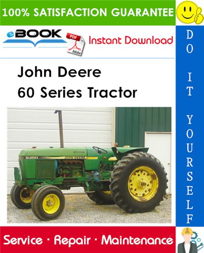 John Deere 60 Series Tractor Service Repair Manual