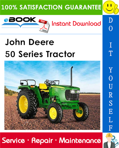 John Deere 50 Series Tractor Service Repair Manual