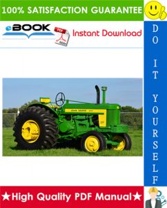 John Deere 720 Series Spark Ignition Tractors Service Repair Manual