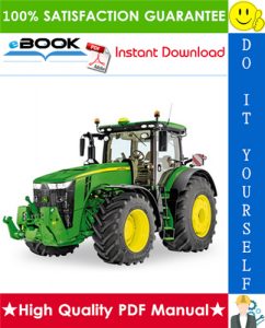 John Deere 8000 Series Tractors Service Repair Manual