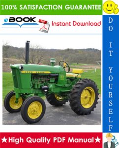 John Deere 1000 Series Tractors Service Repair Manual