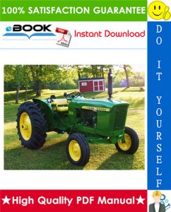 John Deere 2000 Series Tractors Service Repair Manual