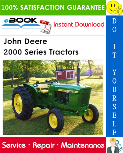 John Deere 2000 Series Tractors Service Repair Manual