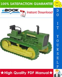 John Deere 2000 Series Crawler Tractors Service Repair Manual