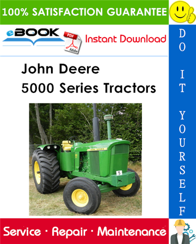 John Deere 5000 Series Tractors Service Repair Manual