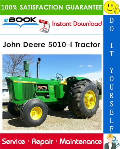 John Deere 5010-I Tractor Service Repair Manual