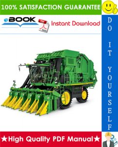 John Deere 11, 12, 22, 99, 122 Cotton Pickers Service Repair Manual