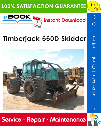 Timberjack 660D Skidder Service Repair Manual