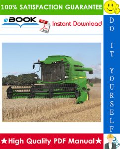 John Deere W440 Combine Harvesters Technical Manual
