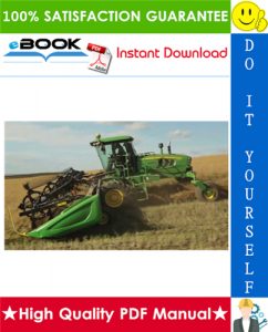 John Deere 880 Hydrostatic Drive Windrower Technical Manual