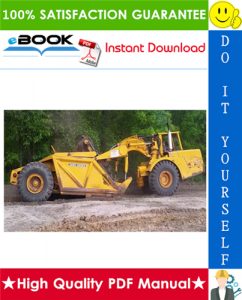 John Deere 860, 860A Scrapers Technical Manual