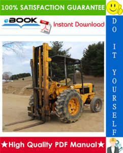 John Deere JD480 Forklift Technical Manual