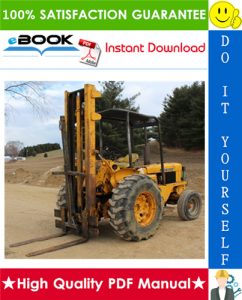 John Deere JD480 Forklift Technical Manual