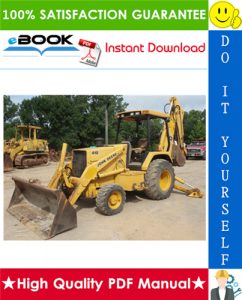 John Deere JD410 Loader Backhoe Technical Manual