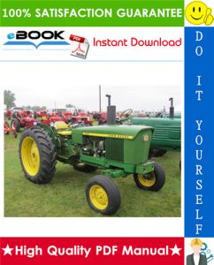 John Deere 2020 Tractor Technical Manual