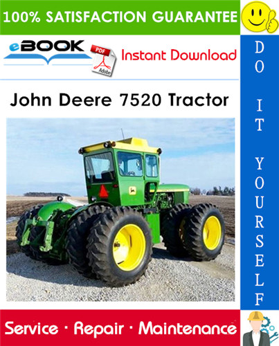 John Deere 7520 Tractor Technical Manual