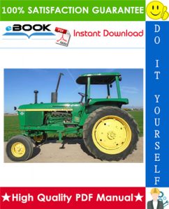 John Deere 4030 Tractor Technical Manual