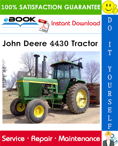 John Deere 4430 Tractor Technical Manual