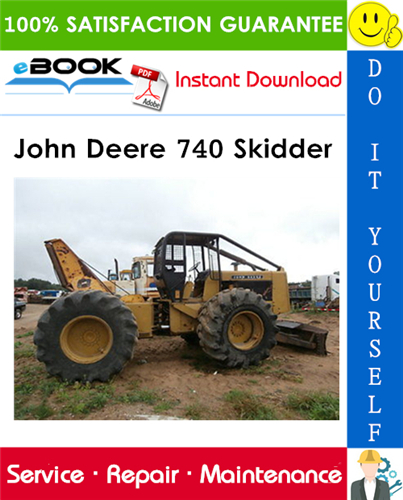 John Deere 740 Skidder Technical Manual