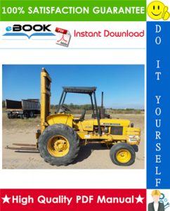 John Deere JD380, JD480-A, JD480-B Forklifts Technical Manual