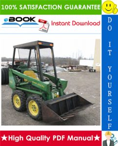 John Deere 70 Skid Steer Loader Technical Manual