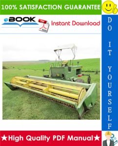 John Deere 2250, 2270 Hydrostatic Windrowers Technical Manual