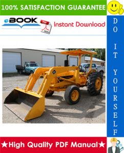 John Deere JD302 Tractor & Loader Technical Manual