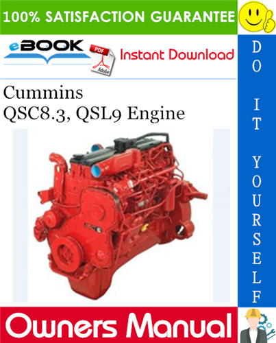 Cummins QSC8.3, QSL9 Engine