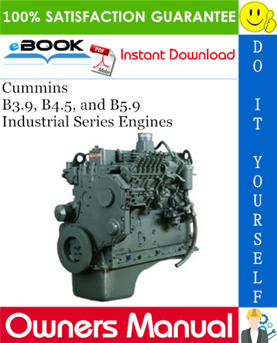 Cummins B3.9, B4.5, and B5.9 Industrial Series Engines