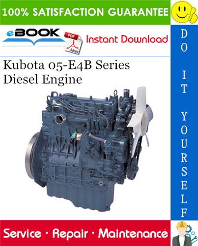 Kubota 05-E4B Series Diesel Engine Service Repair Manual