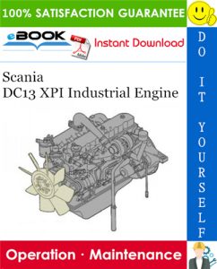 Scania DC13 XPI Industrial Engine