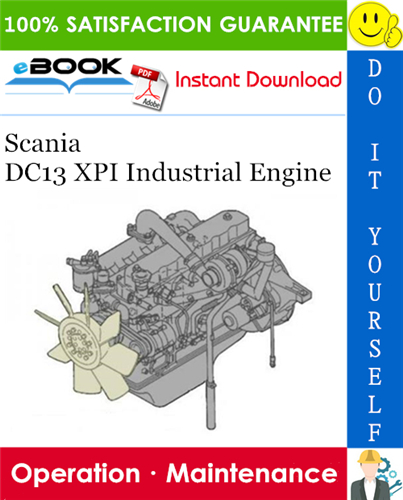 Scania DC13 XPI Industrial Engine