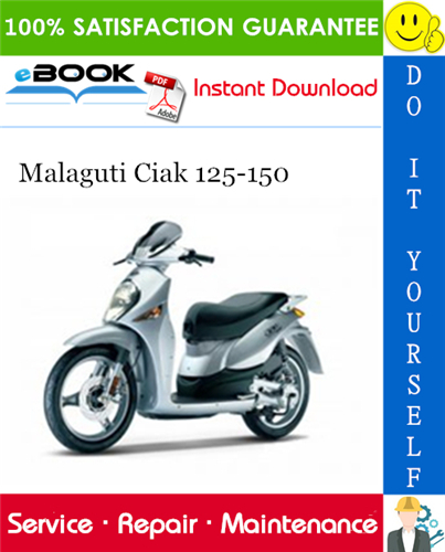 Malaguti Ciak 125-150 Service Repair Manual