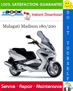 Malaguti Madison 180/200 Service Repair Manual