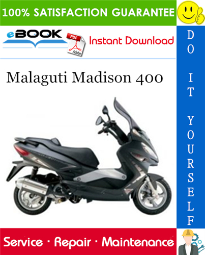 Malaguti Madison 400 Service Repair Manual