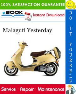Malaguti Yesterday Service Repair Manual