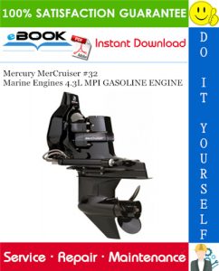 Mercury MerCruiser #32 Marine Engines 4.3L MPI GASOLINE ENGINE