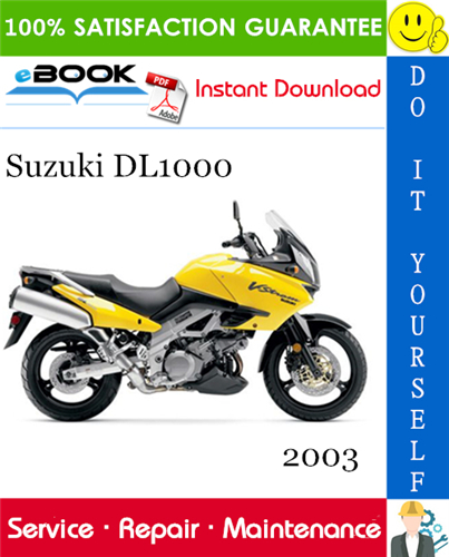 2003 Suzuki DL1000 Motorcycle Service Repair Manual