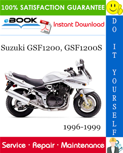 Suzuki GSF1200, GSF1200S Motorcycle Service Repair Manual