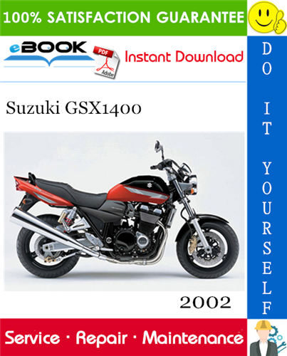 2002 Suzuki GSX1400 Motorcycle Service Repair Manual