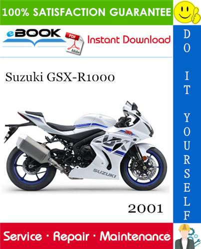 2001 Suzuki GSX-R1000 Motorcycle Service Repair Manual