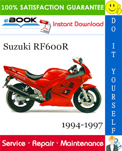 Suzuki RF600R Motorcycle Service Repair Manual