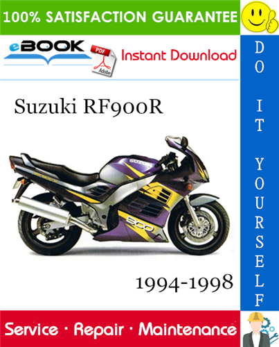 Suzuki RF900R Motorcycle Service Repair Manual