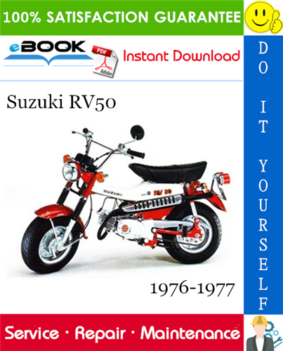 Suzuki RV50 Motorcycle Service Repair Manual