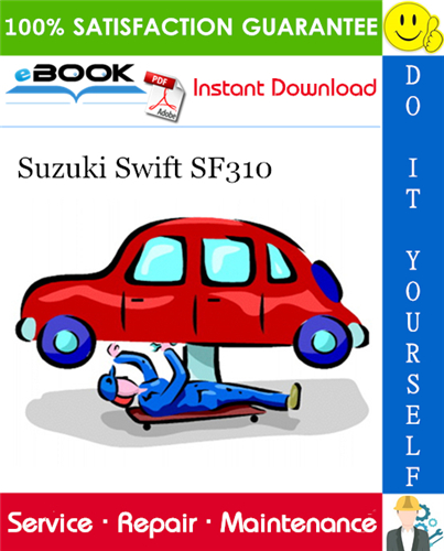 Suzuki Swift SF310 Service Repair Manual