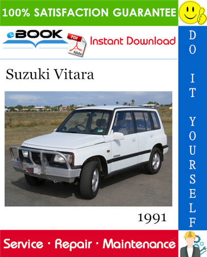 1991 Suzuki Vitara Service Repair Manual
