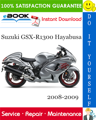 Suzuki GSX-R1300 Hayabusa Motorcycle Service Repair Manual