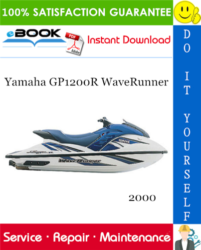 2000 Yamaha GP1200R WaveRunner Service Repair Manual