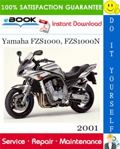 2001 Yamaha FZS1000, FZS1000N Motorcycle Service Repair Manual